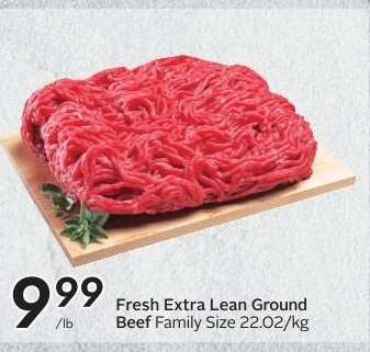 Fresh Extra Lean Ground Beef