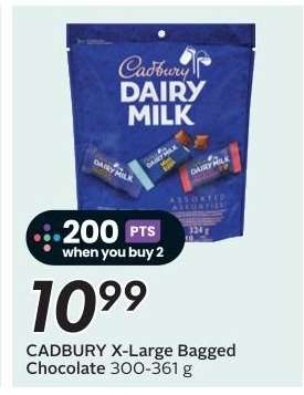 CADBURY X-Large Bagged Chocolate