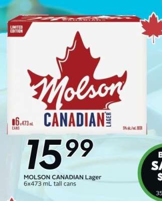 MOLSON CANADIAN Lager