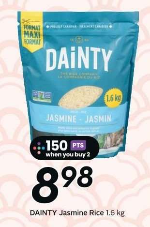 DAINTY Jasmine Rice 1.6 kg