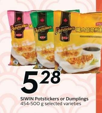 Siwin Potstickers or Dumplings