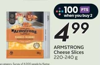ARMSTRONG Cheese Slices