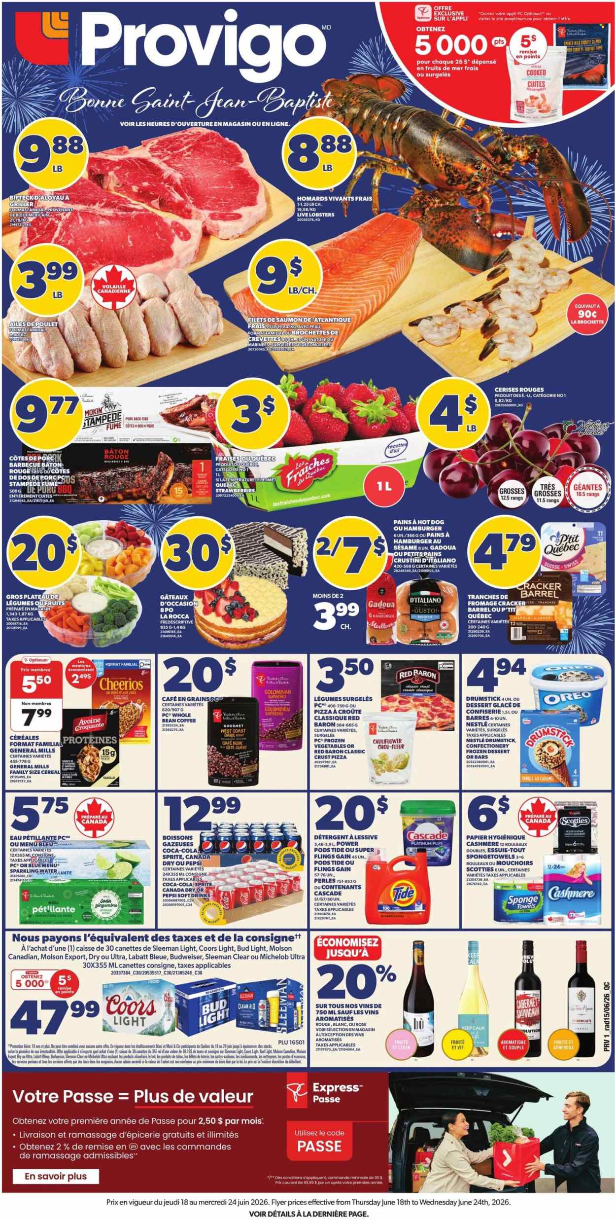 Provigo flyer - June 18, 2026 - June 24, 2026. Page 1