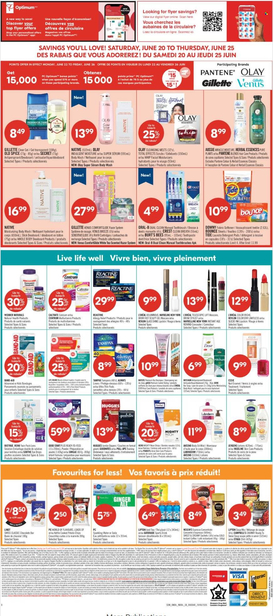 Shoppers Drug Mart flyer - June 20, 2026 - June 25, 2026. Page 20