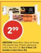 ARMSTRONG Cheese Brick