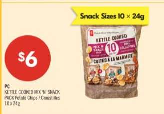 PC KETTLE COOKED MIX ‘N’ SNACK PACK