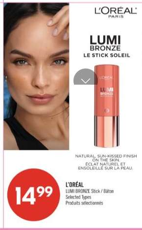 L'ORÉAL LUMI BRONZE Stick / Bâton