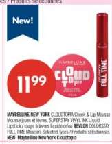 MAYBELLINE NEW YORK CLOUDTOPIA Cheek & Lip Mousse