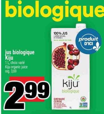 jus biologique Kiju