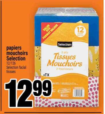 Papiers Mouchoirs Selection