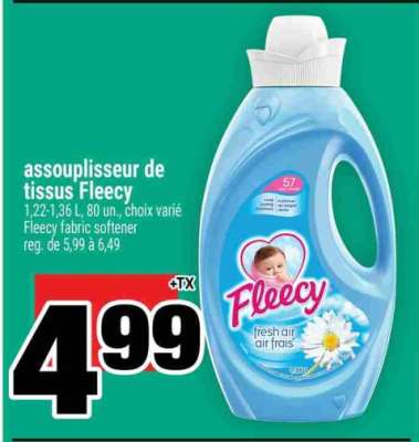 ASSOUPLISSEUR DE TISSUS FLEECY