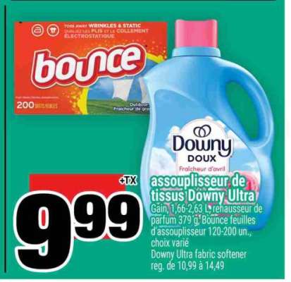 Assouplisseur de tissus Downy Ultra