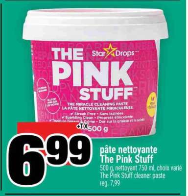 pâte nettoyante The Pink Stuff