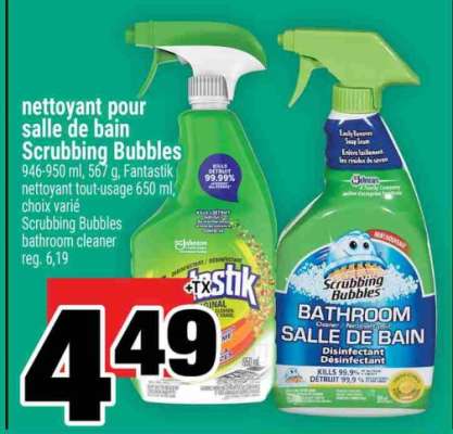 SCRUBBING BUBBLES