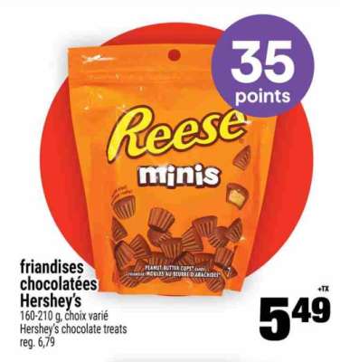 friandises chocolatées Hershey’s