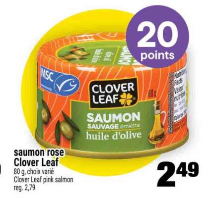 SAUMON ROSE CLOVER LEAF