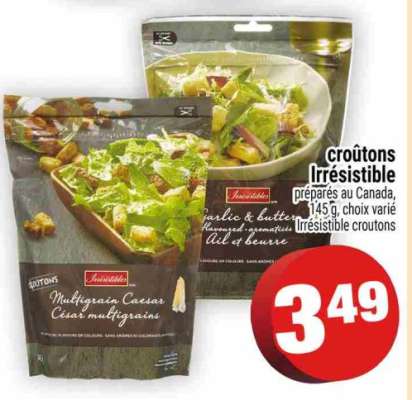 CROÛTONS IRRÉSISTIBLE