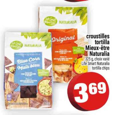 CROUSTILLES TORTILLA MIEUX-ÊTRE NATURALIA