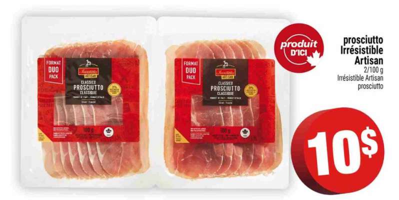 PROSCIUTTO IRRÉSISTIBLE ARTISAN
