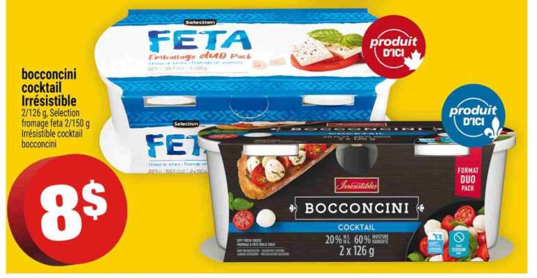 BOCCONCINI COCKTAIL IRRÉSISTIBLE