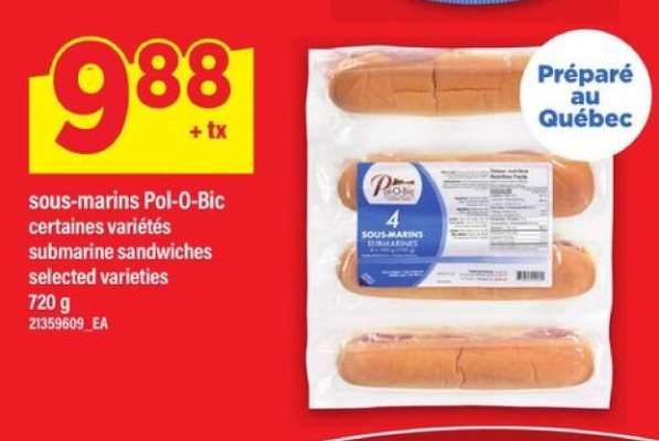 sous-marins Pol-O-Bic