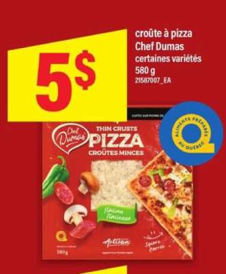 CROÛTE À PIZZA
