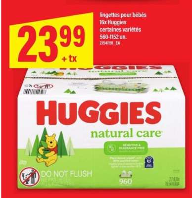 Huggies Natural Care