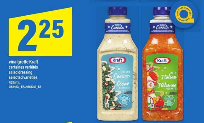 vinaigrette Kraft