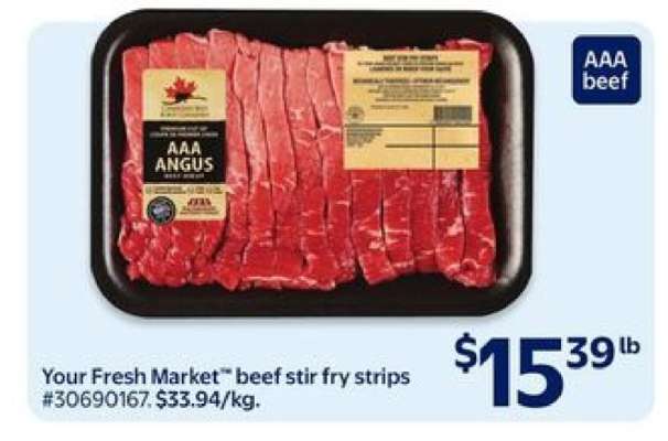 Your Fresh Market™ Beef Stir Fry Strips
