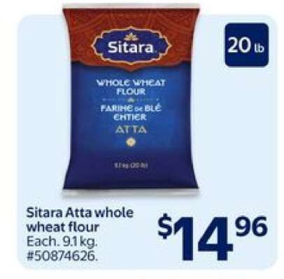 Sitara Atta whole wheat flour
