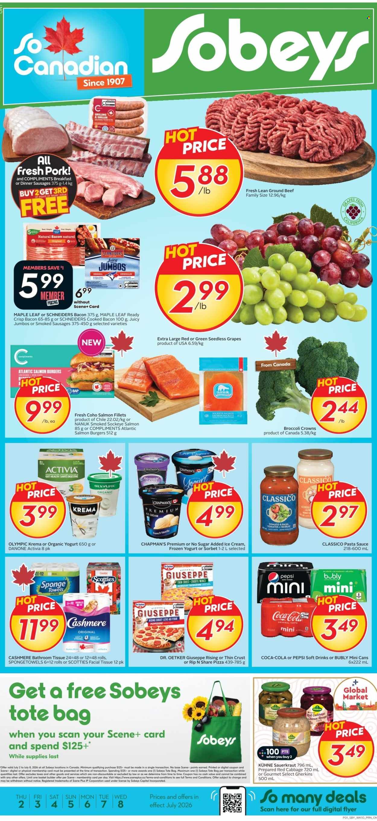 Sobeys flyer - July 02, 2026 - July 08, 2026. Page 1