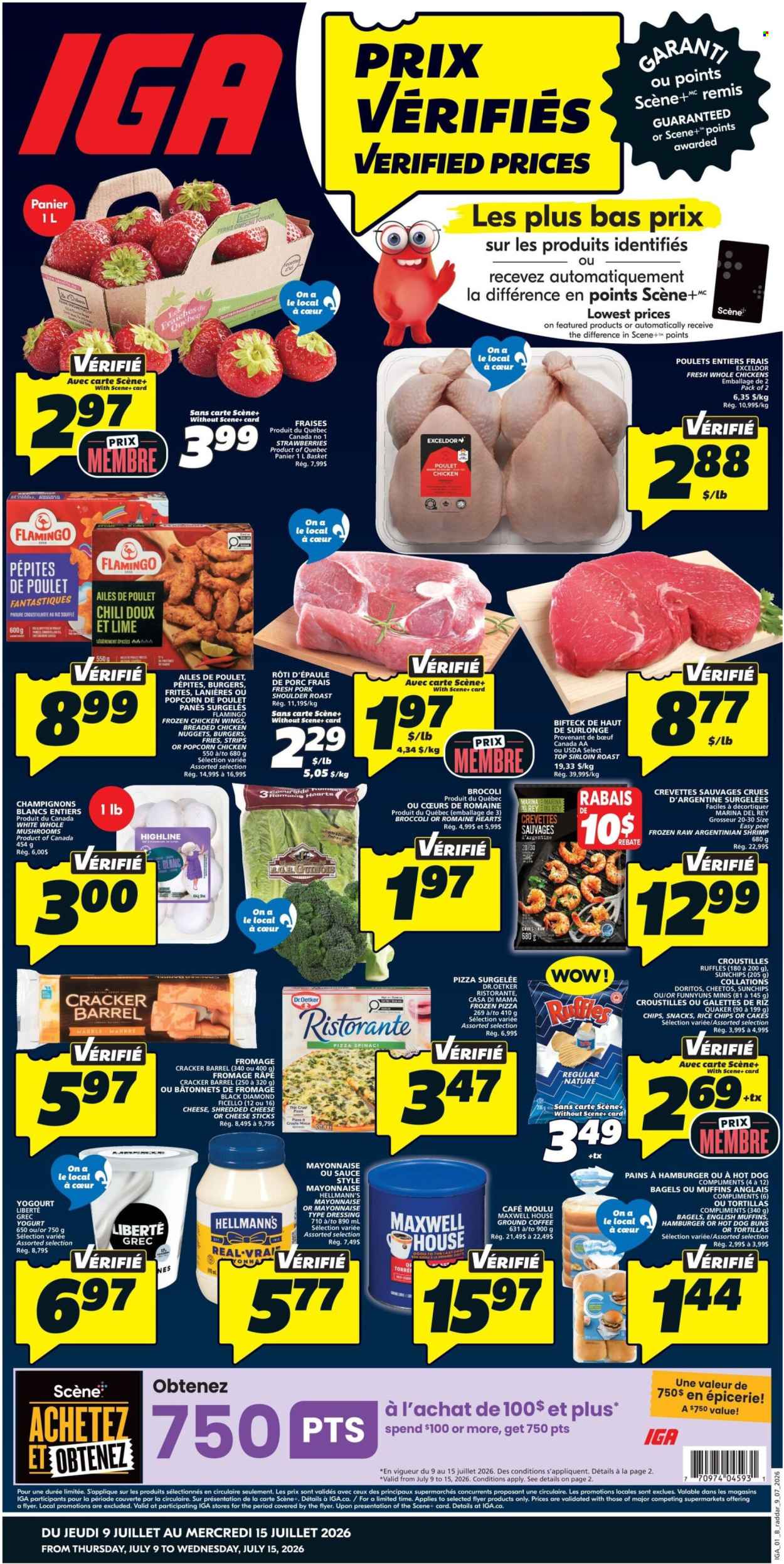 IGA Simple Goodness flyer - July 09, 2026 - July 15, 2026. Page 1