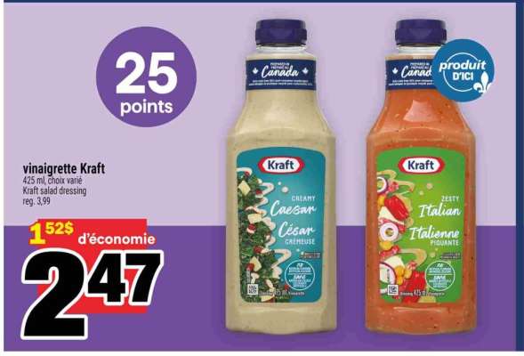 vinaigrette Kraft
