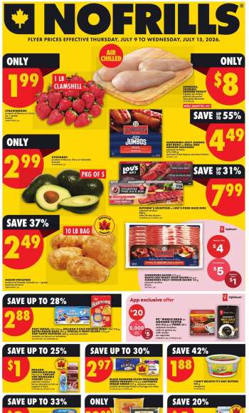 No Frills Flyer - July 09, 2026 - July 15, 2026.