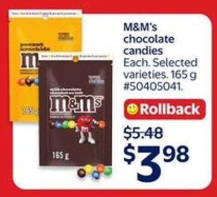 M&M's Chocolate Candies