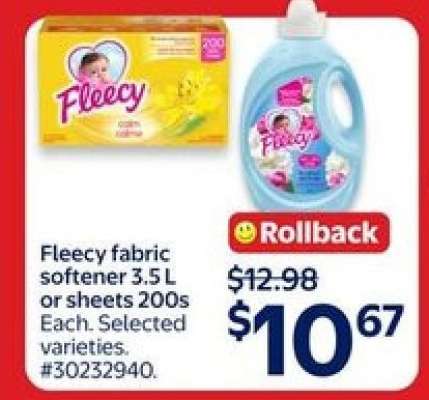 FLEECY FABRIC SOFTENER