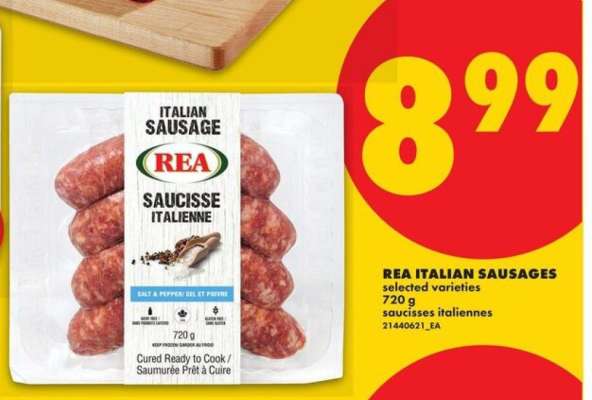 REA ITALIAN SAUSAGES