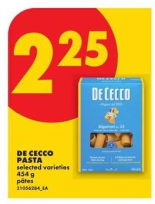 DE CECCO PASTA
