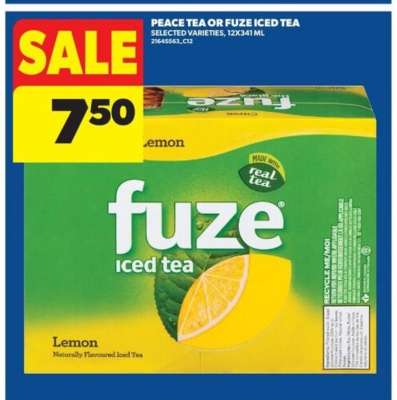 Fuze iced tea