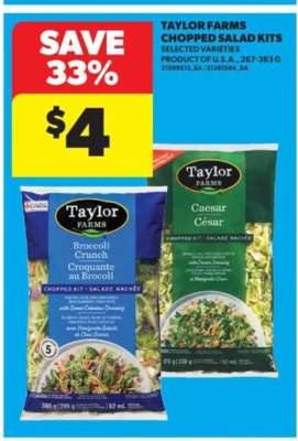 Taylor Farms Chopped Salad Kits
