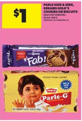 Parle Hide & Seek, Kreams Gold's Cookies or Biscuits