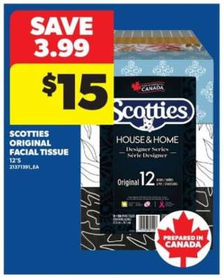 Scotties Original Facial Tissue