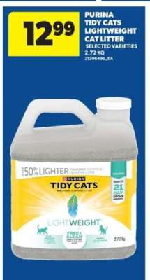 PURINA Tidy Cats Lightweight Cat Litter