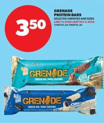 Grenade Protein Bars
