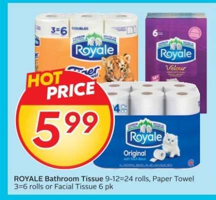 ROYALE BATHROOM TISSUE