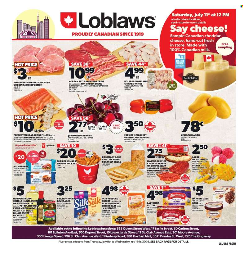 Loblaws Flyer - July 09, 2026 - July 15, 2026.