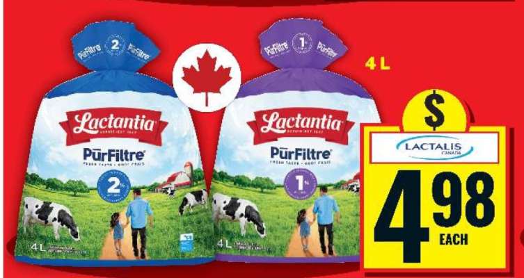 LACTANTIA PURFILTRE MILK