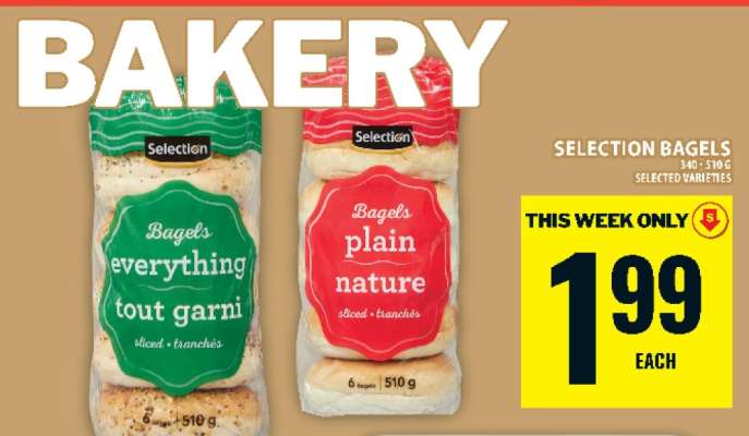 SELECTION BAGELS
