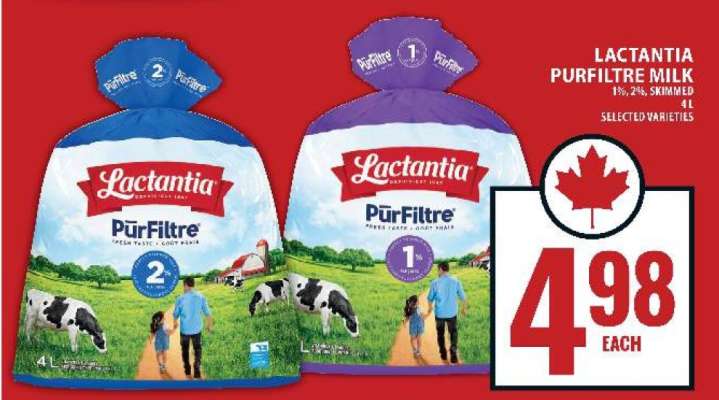 LACTANTIA PURFILTRE MILK
