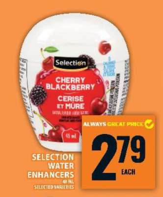 Selection Water Enhancers